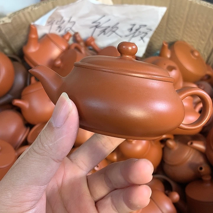 原矿朱泥茶壶茶具家用130