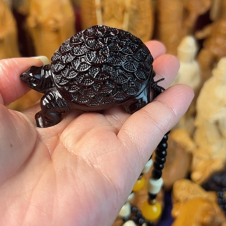 大叶紫檀（黑酸枝木类）金钱龟