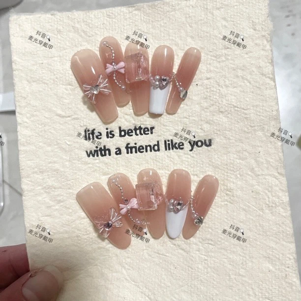 【全糖预警】纯手工穿戴甲—默认无盒子，无工具包