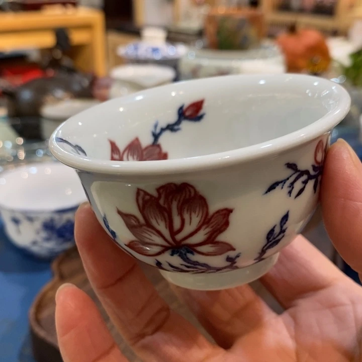 景德镇瓷器手工主人杯