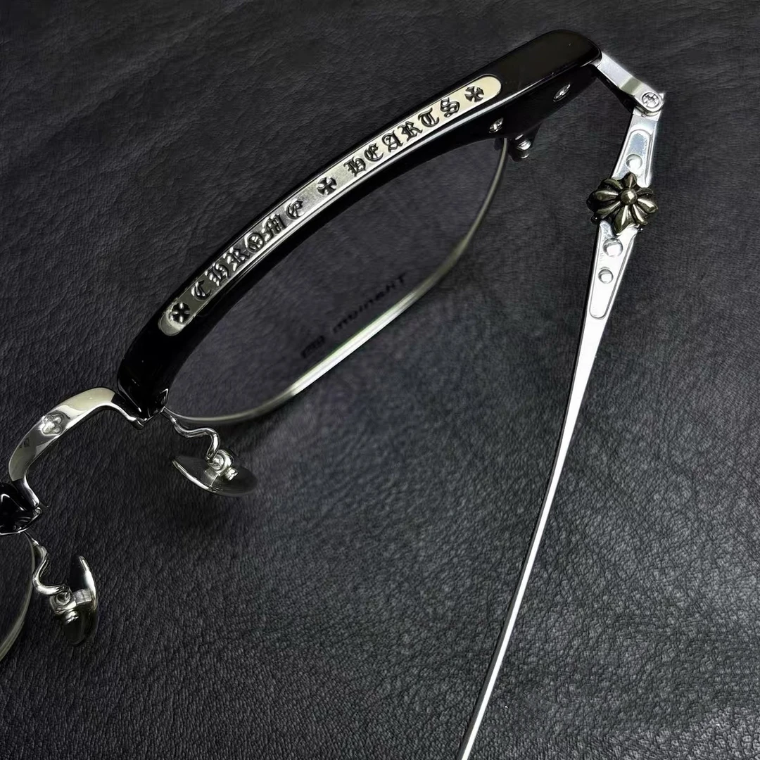 「克罗眉毛框板材钛」薛之谦同款适合中等脸型 配近视