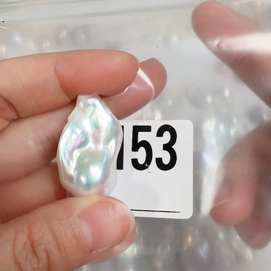 淡水珍珠银S925镶嵌颈饰