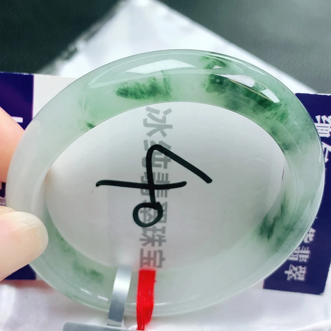 【闪购商品】未镶嵌手镯翡翠缅甸天然a货翡翠57贵