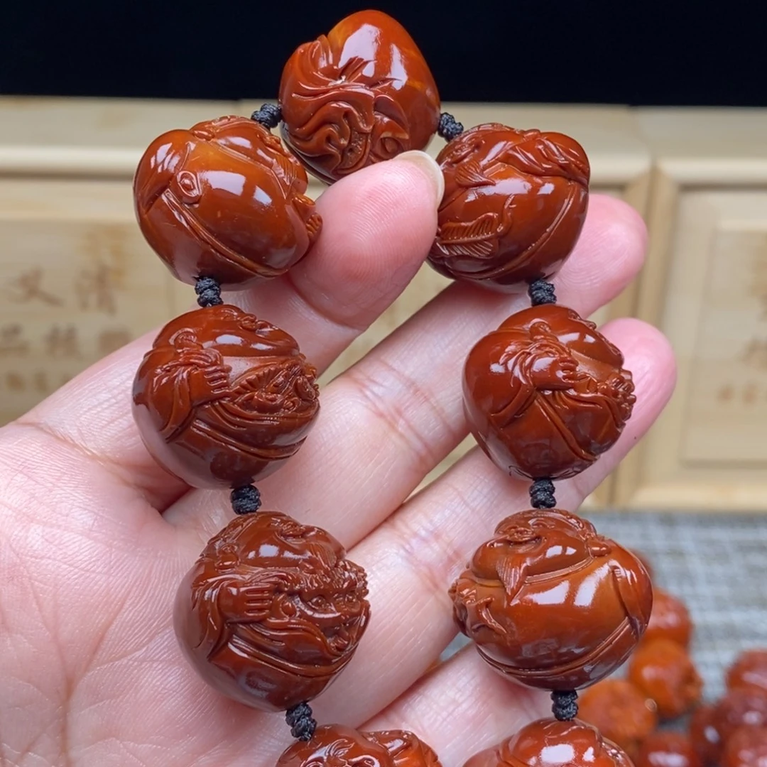 ****S橄榄核吊坠财迷25