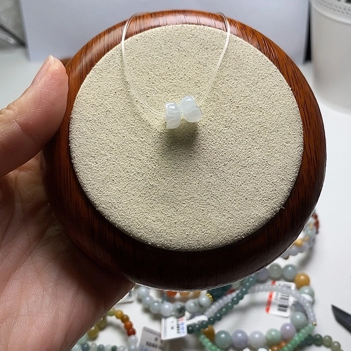 未镶嵌手串翡翠莲花珠