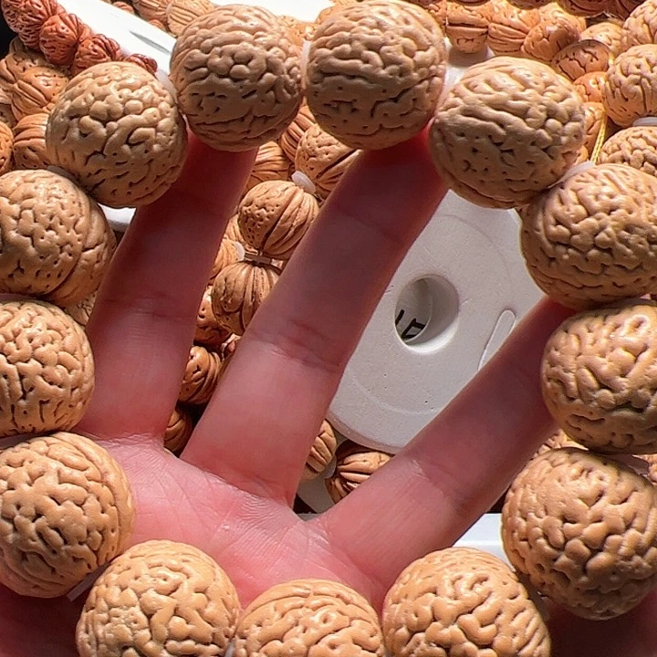 桃核手串白月光桃核手串24+尺