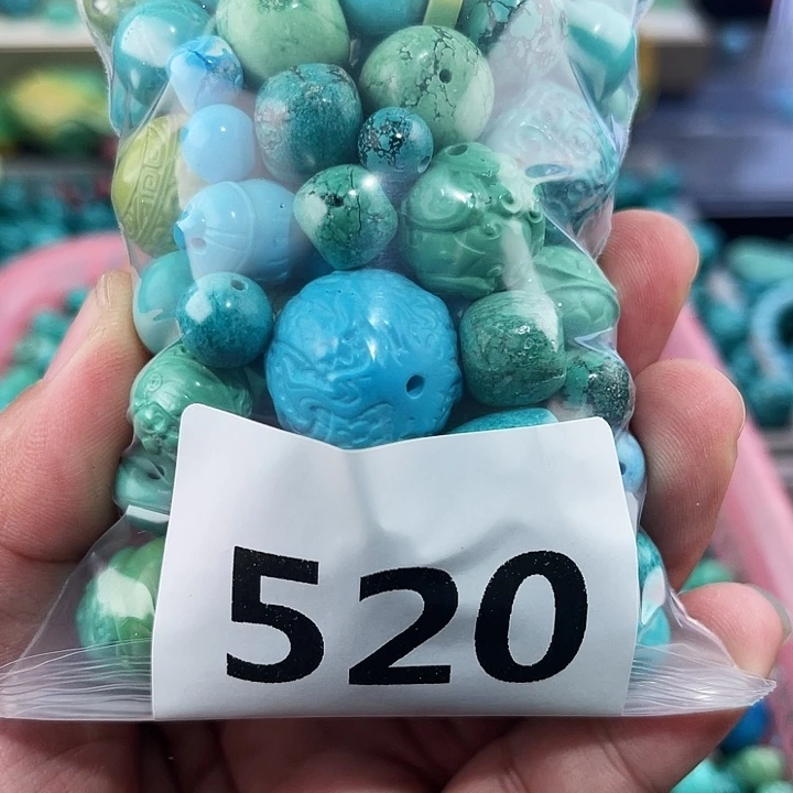 未镶嵌菱锰矿珠宝半成品