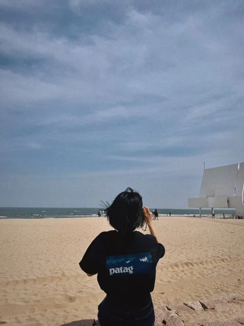 Lili-「纯元巴塔海浪」25s情侣男女经典圆领短袖T恤