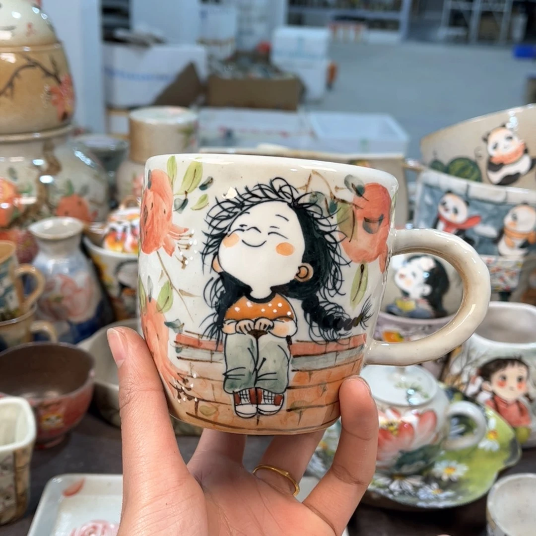 景德镇陶瓷手工杯