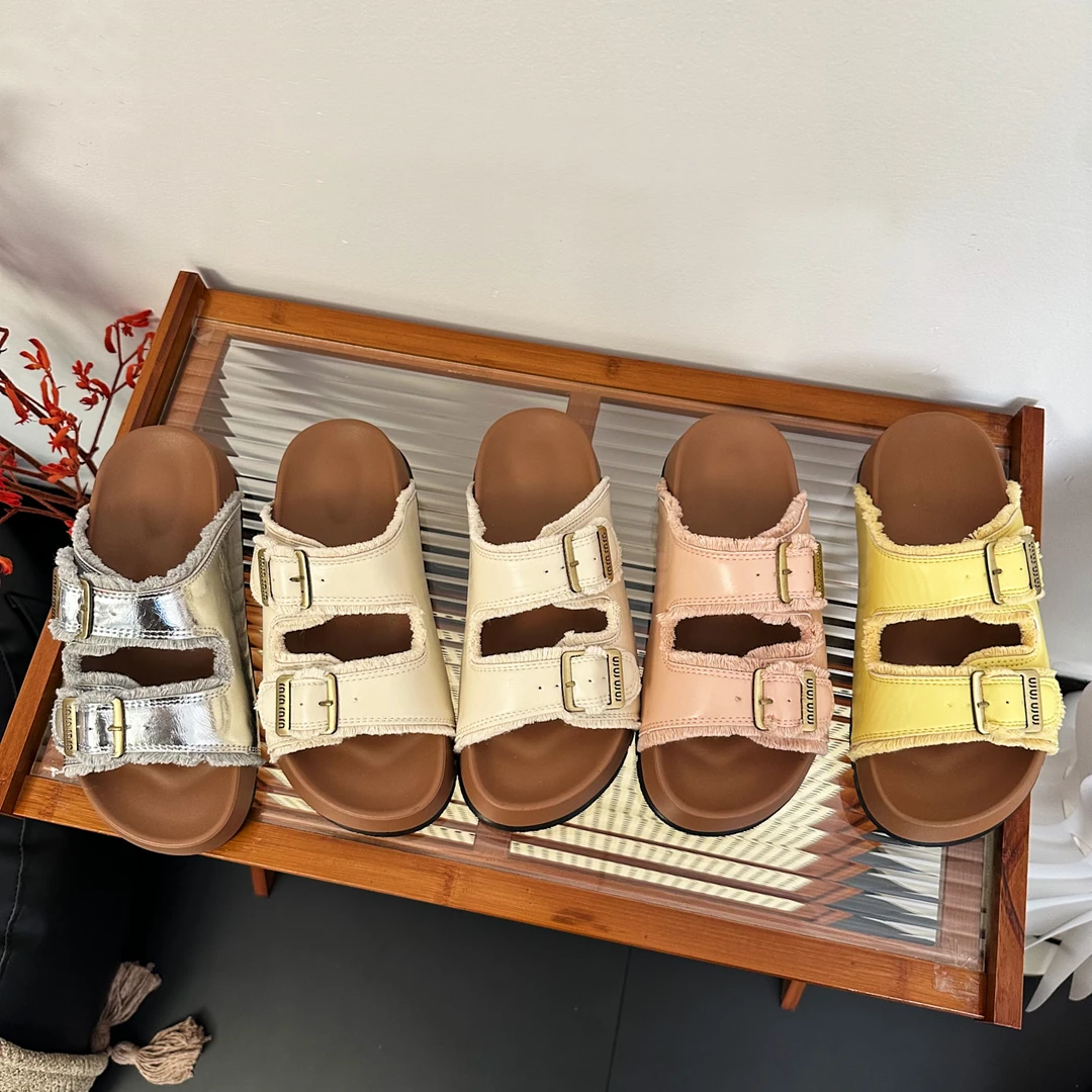 勃肯拖鞋女夏外穿2025新款松糕厚底配裙子沙滩一字拖配裙子凉拖鞋