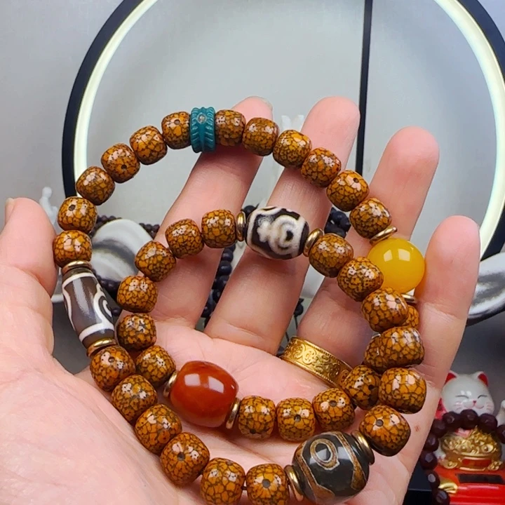 星月菩提吊坠双圈