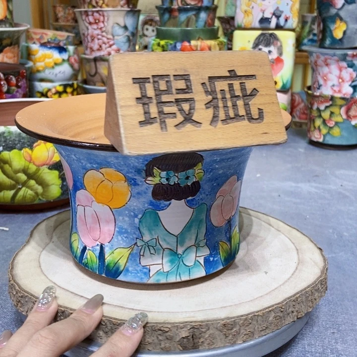 景德镇艺术手绘作品