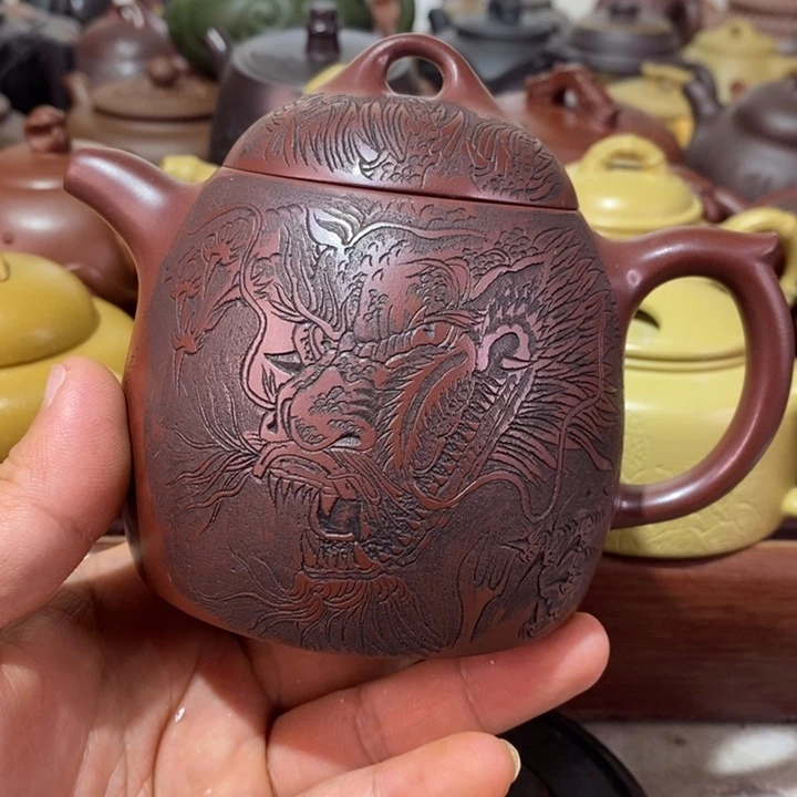 紫砂茶壶精工制作