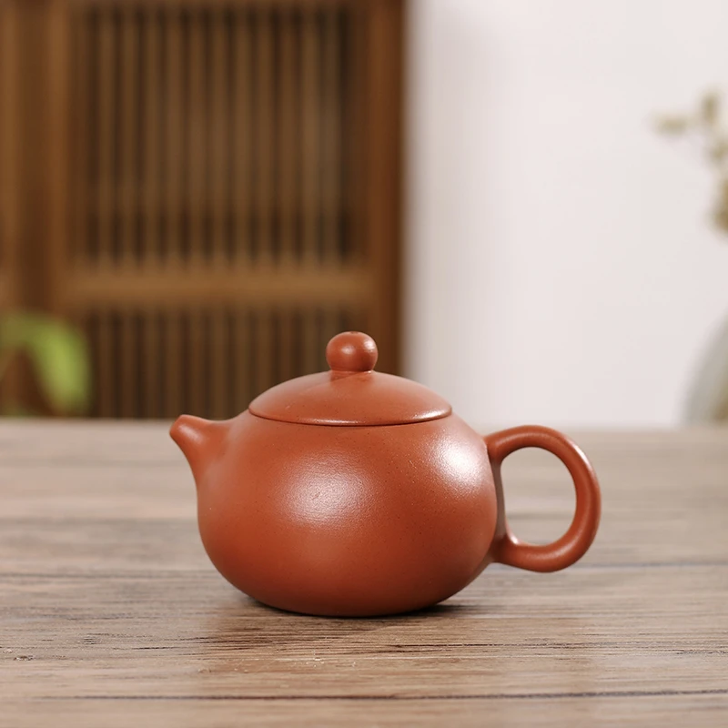 潮州朱泥冲罐泡茶壶小品壶西施壶小容量工夫茶壶手工家用茶壶