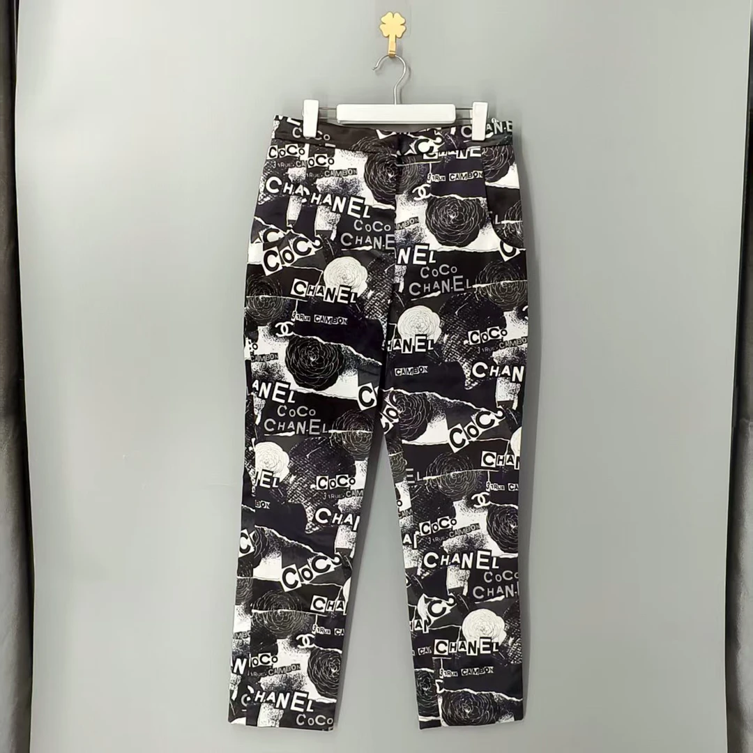 99新 Chanel/香奈儿 葡萄籽奢潮/Chanel 山茶花牛仔裤/40