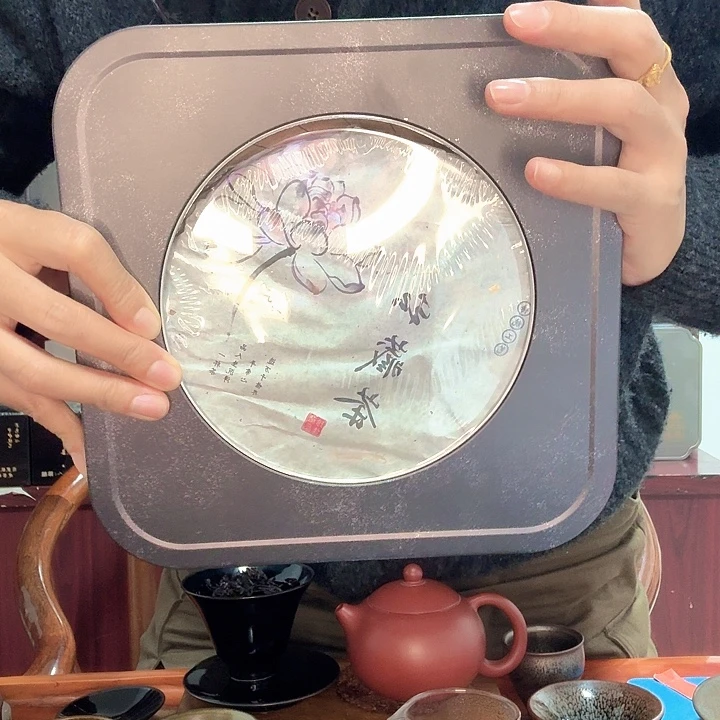 茶盏水仙白白茶饼200g