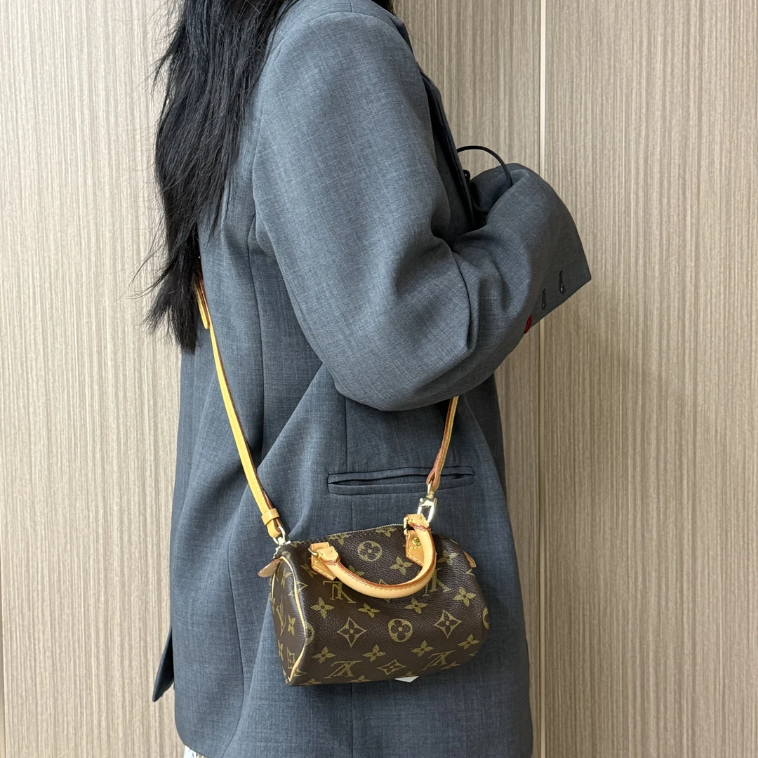 修复品LouisVuitton/路易威登speedymini包/植鞣革换新/龙龙专属