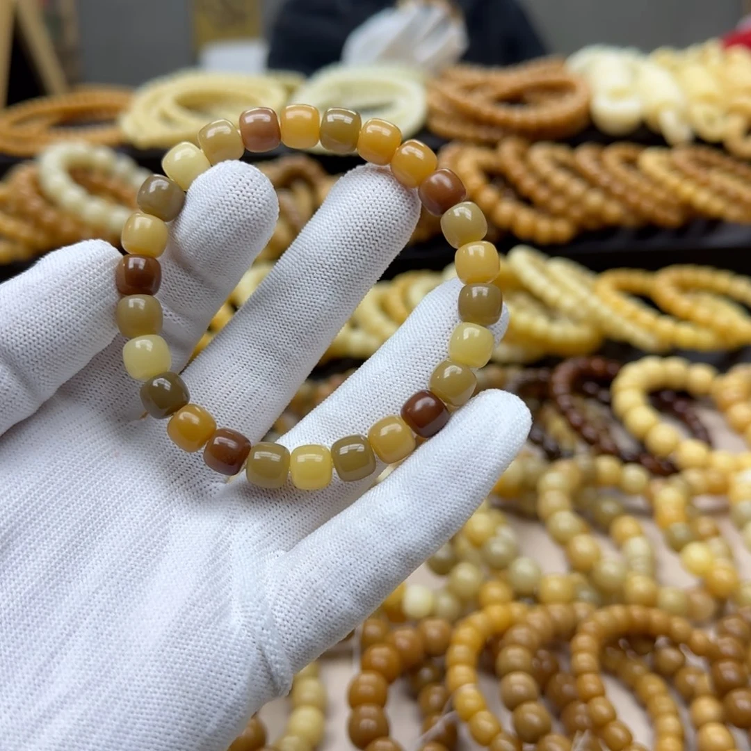 菩提根/象牙果手串8.9 5年 鬼工