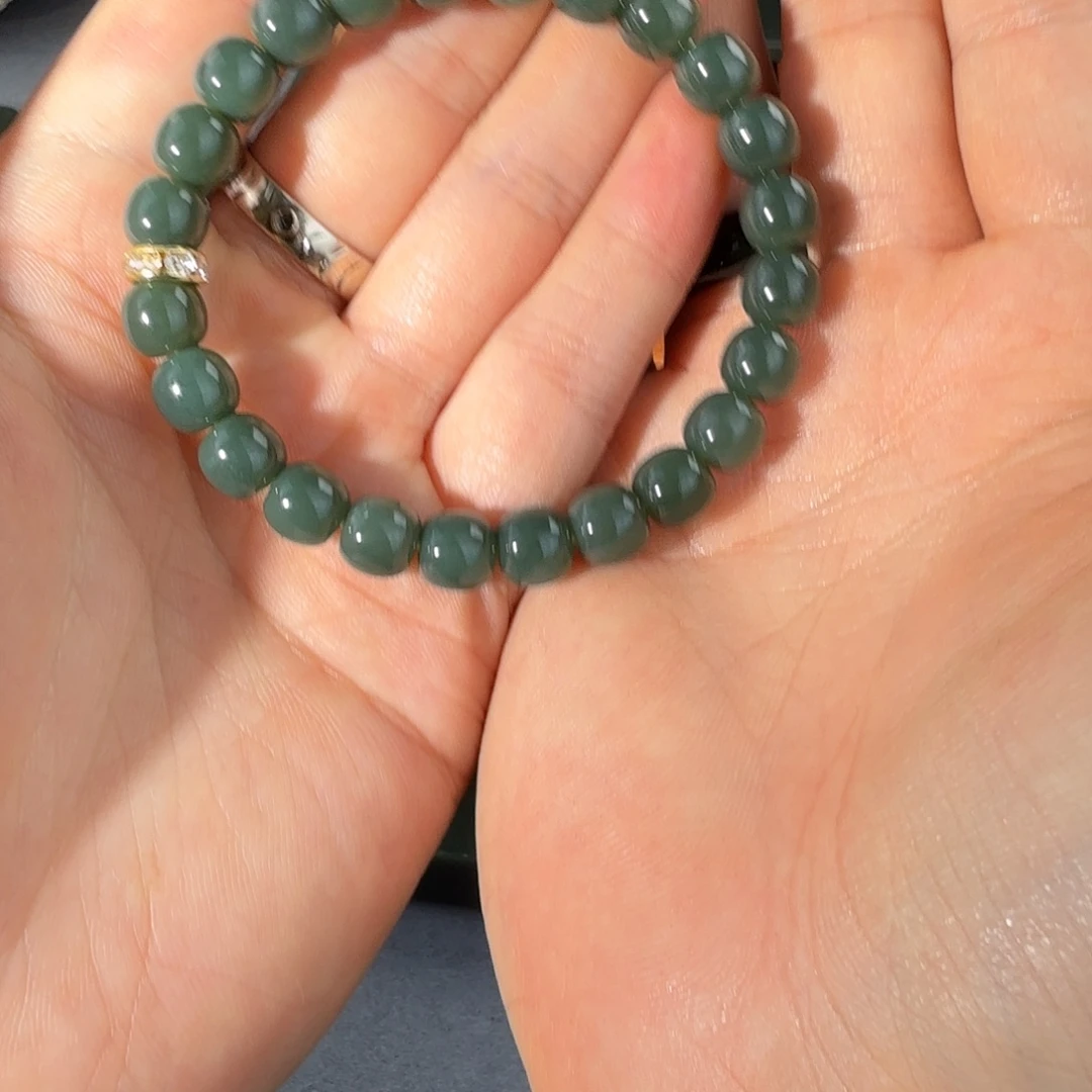 和田玉（糖玉）未镶嵌手链