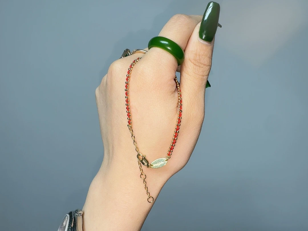 水贝不二本本年红手链