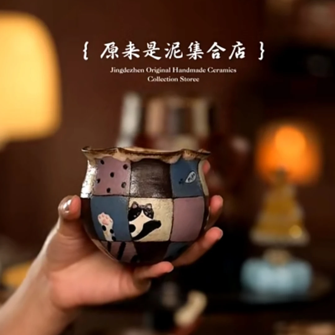 原来是泥原创手作莳也集7706蛋杯