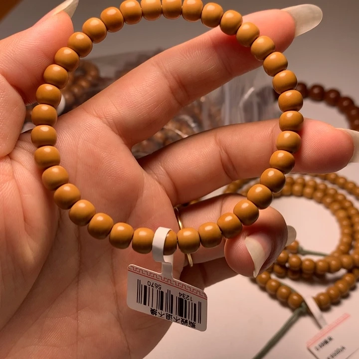 小***熊橄榄核手串核尖手串