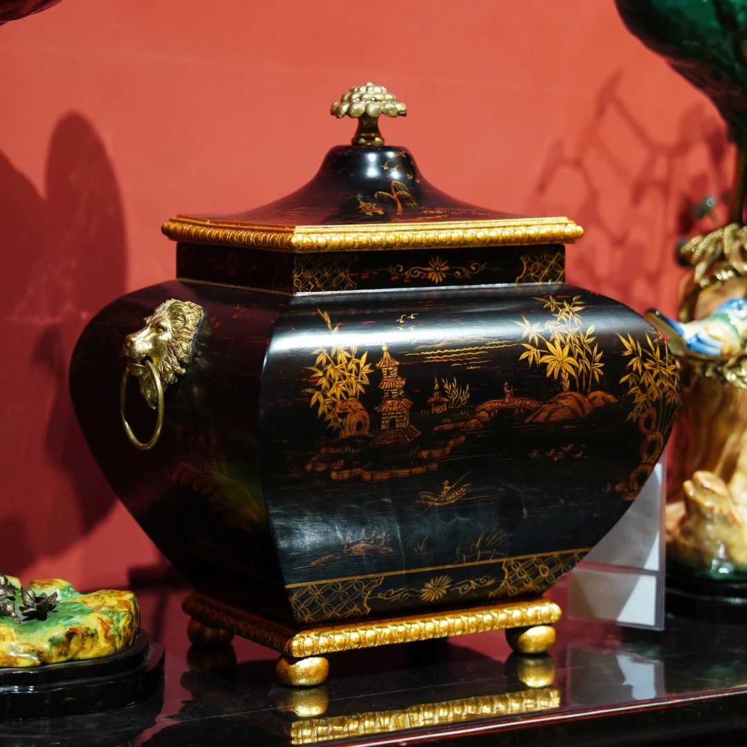 【本尼家】YS30法式中国风装饰盒摆件