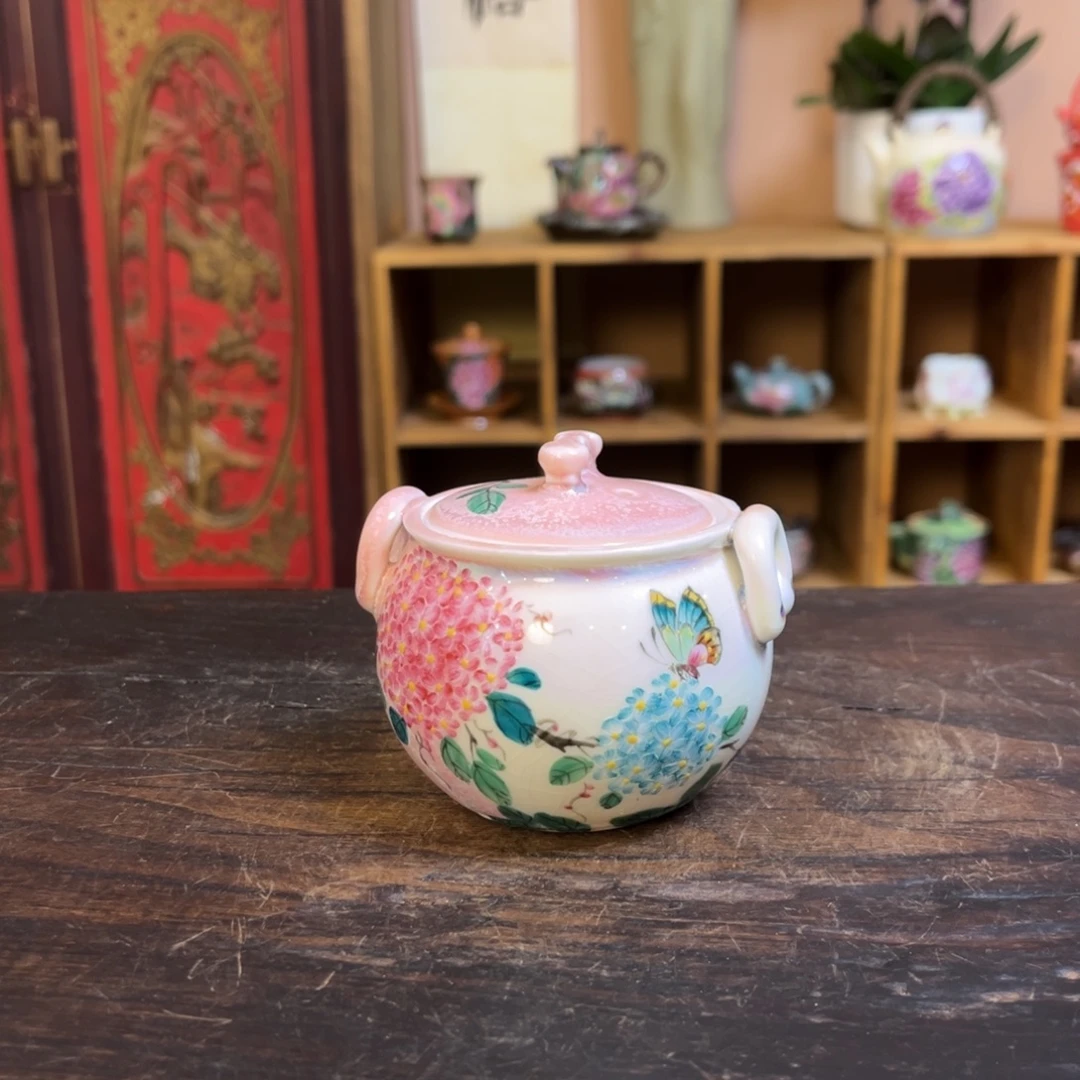 柴烧手工手绘陶瓷