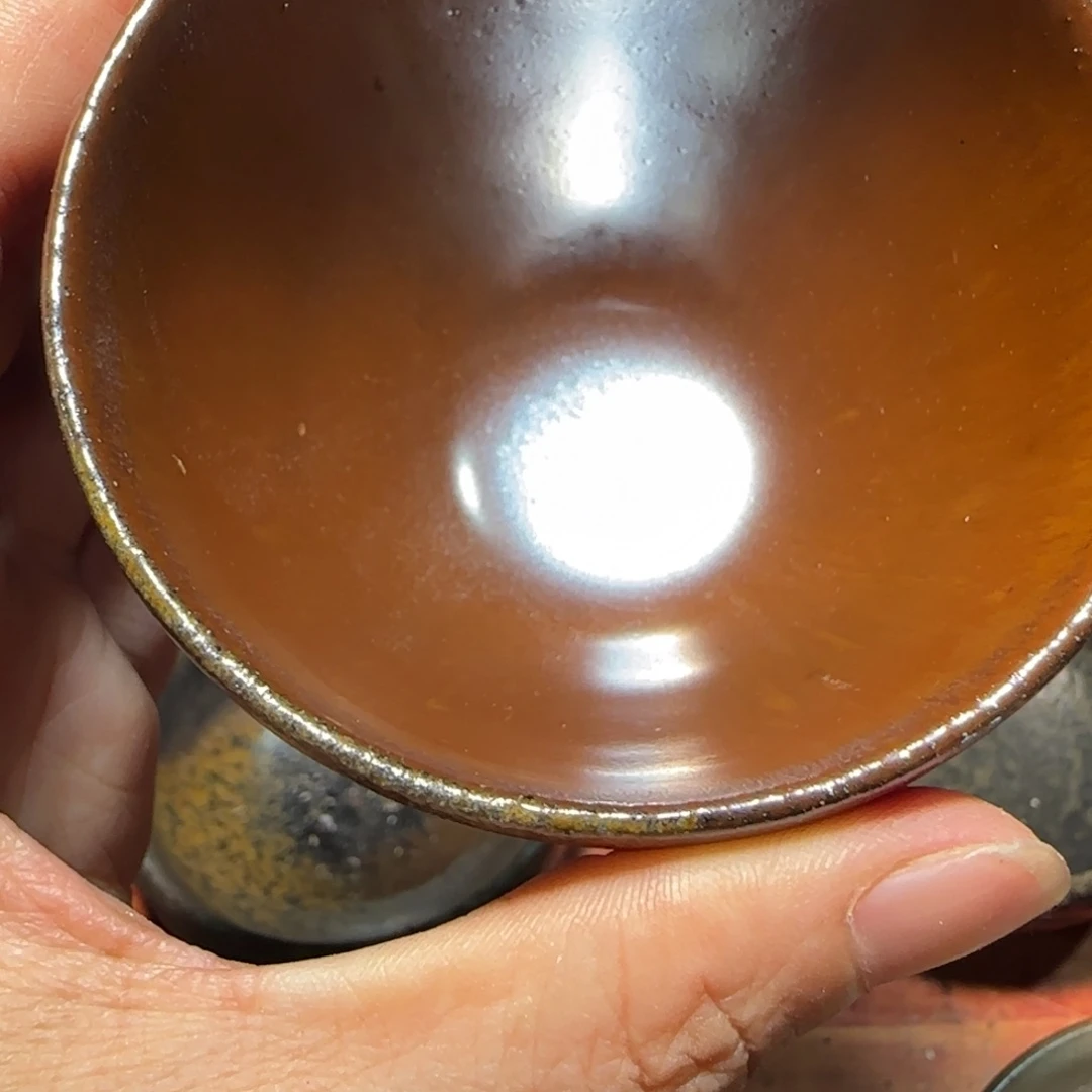 【***】柴烧建盏茶盏茶杯607
