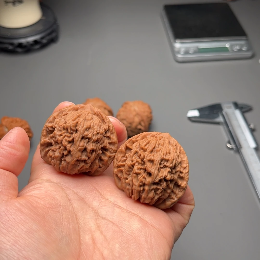 守***望吊坠文玩核桃42尺四座楼