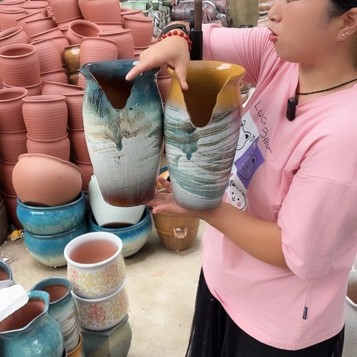 口14高26两个盆子。