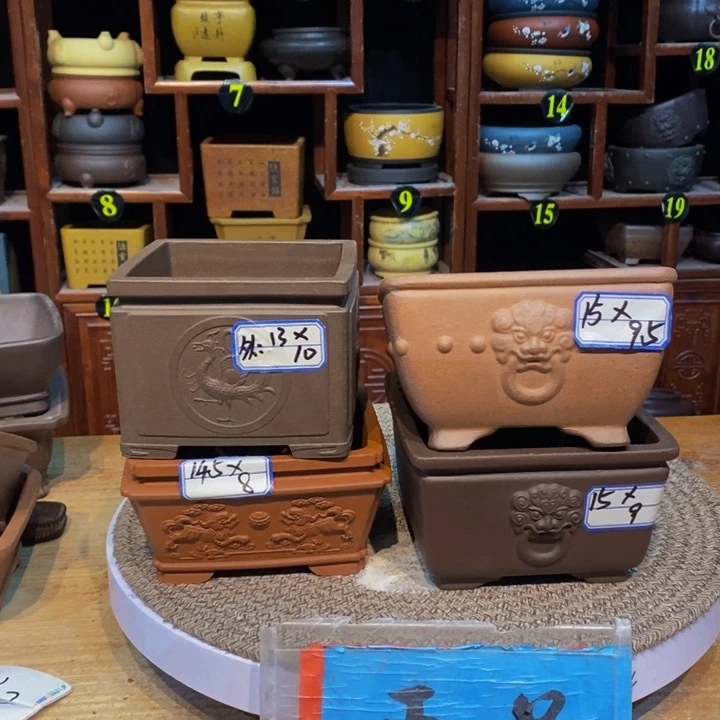 紫砂花盆紫砂艺术