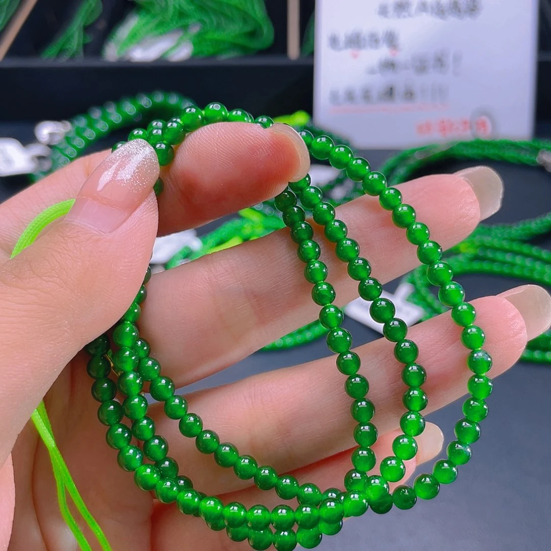 翡翠未镶嵌颈饰777777
