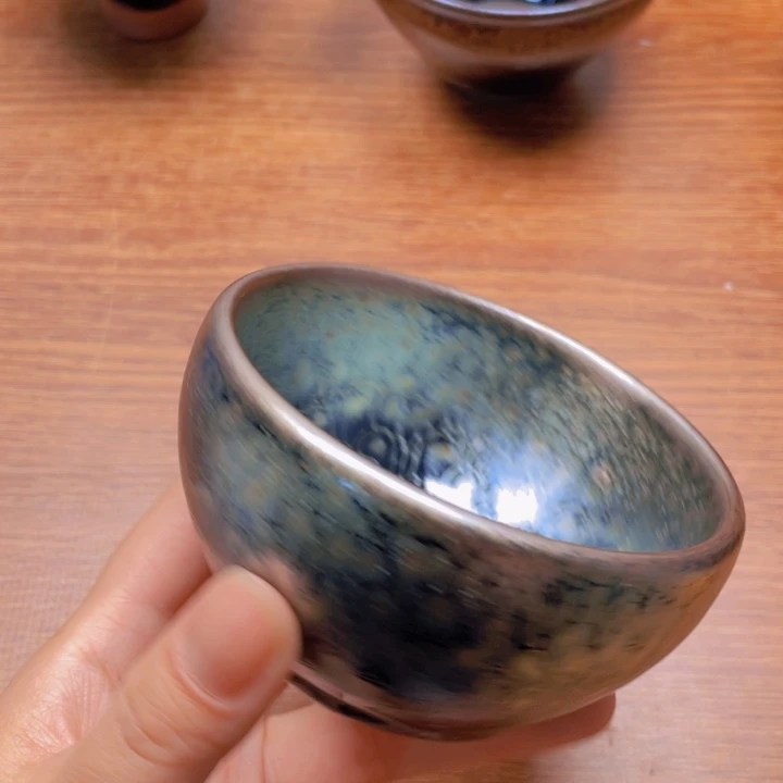 茶盏建窑建盏一主人杯 微瑕