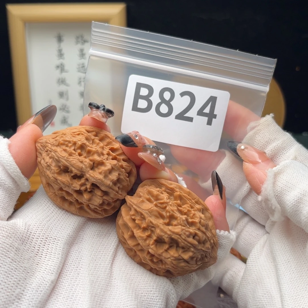 把件文玩核桃38大沽石b824