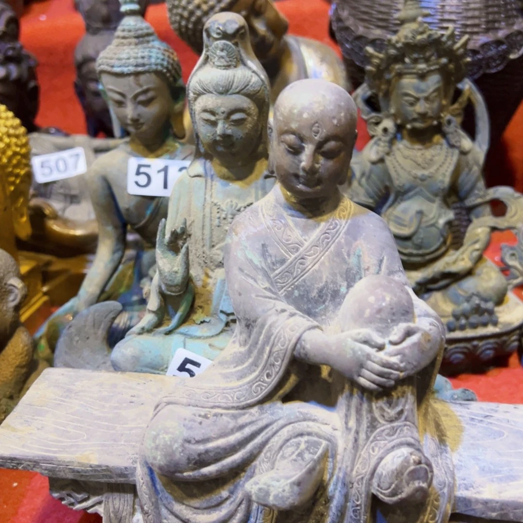 莫***…黄铜摆件工艺品黄铜