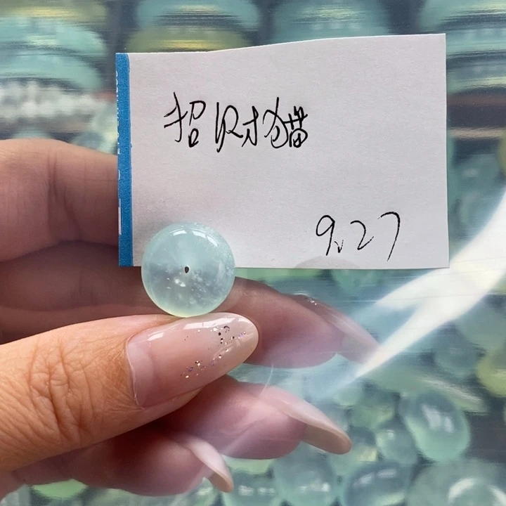 未镶嵌蛇纹石玉手镯@**猫