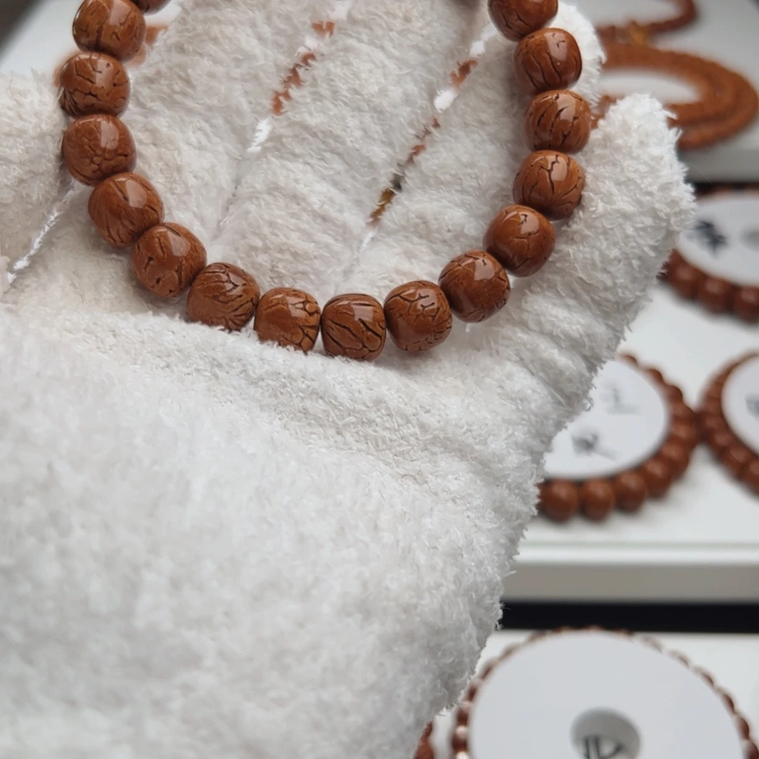 雀***神桃核吊坠桃核手串