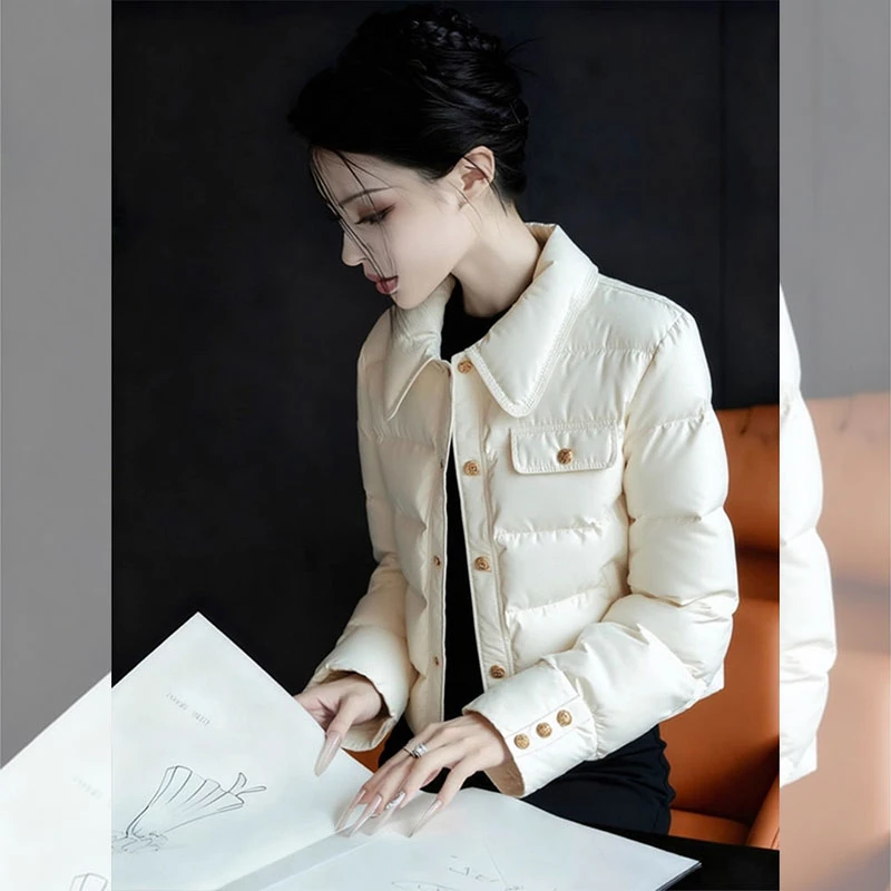 冬季新款棉服厚外套女时尚百搭气质轻熟风棉衣洋气减龄面包服棉袄