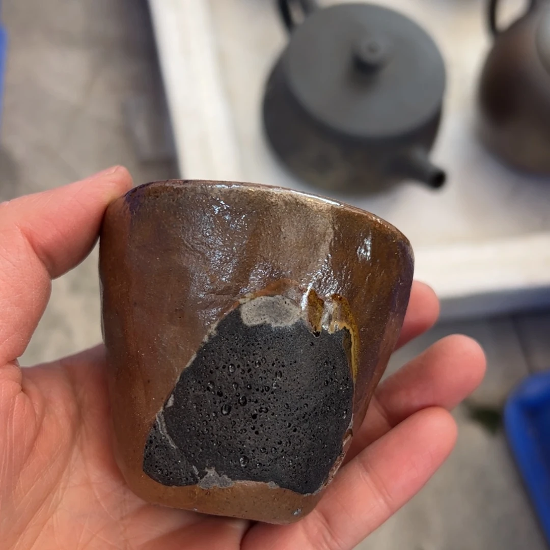 贵台龙窑柴烧茶壶A22