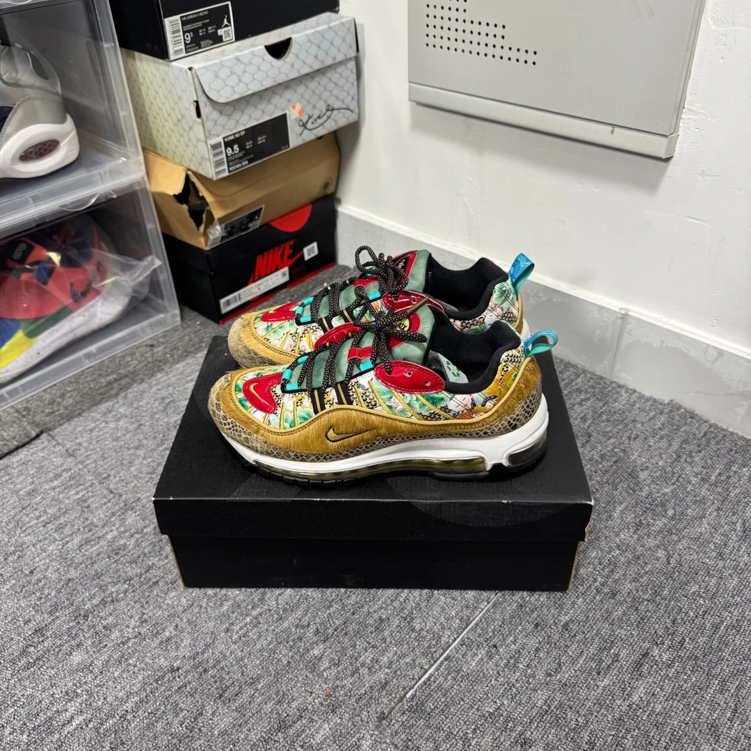 95新 MM6 40.5码 air max98 天津 中国年 无原盒 无瑕疵