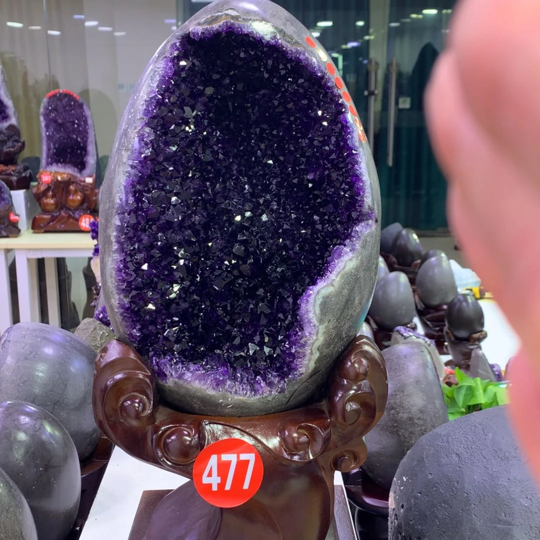 未镶嵌紫晶大型摆件（非配饰）