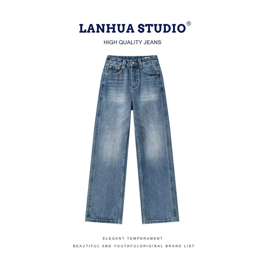 2025西部系列15OZ brong树皮纹无弹窄版直筒大牛5536