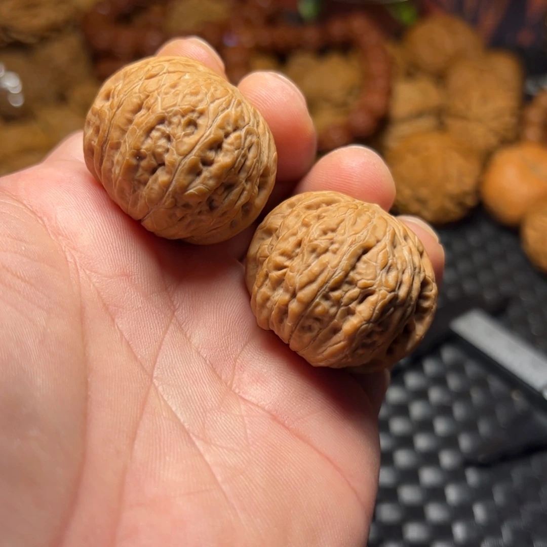 文玩核桃手串尺寸35铁锤