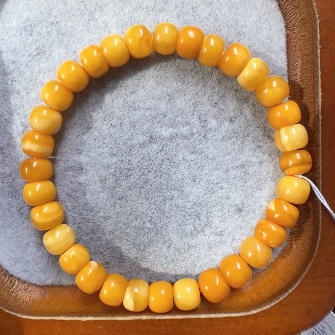 蜜蜡手串未镶嵌蜜蜡手串