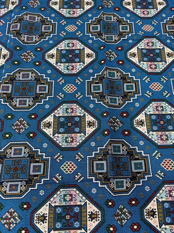 家用纺织 地毯盖的全亚麻布料  2.2×3