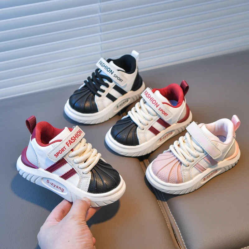 【21-30码儿童运动鞋】春季新款防滑耐磨宝宝鞋运动旅游跑步鞋A09