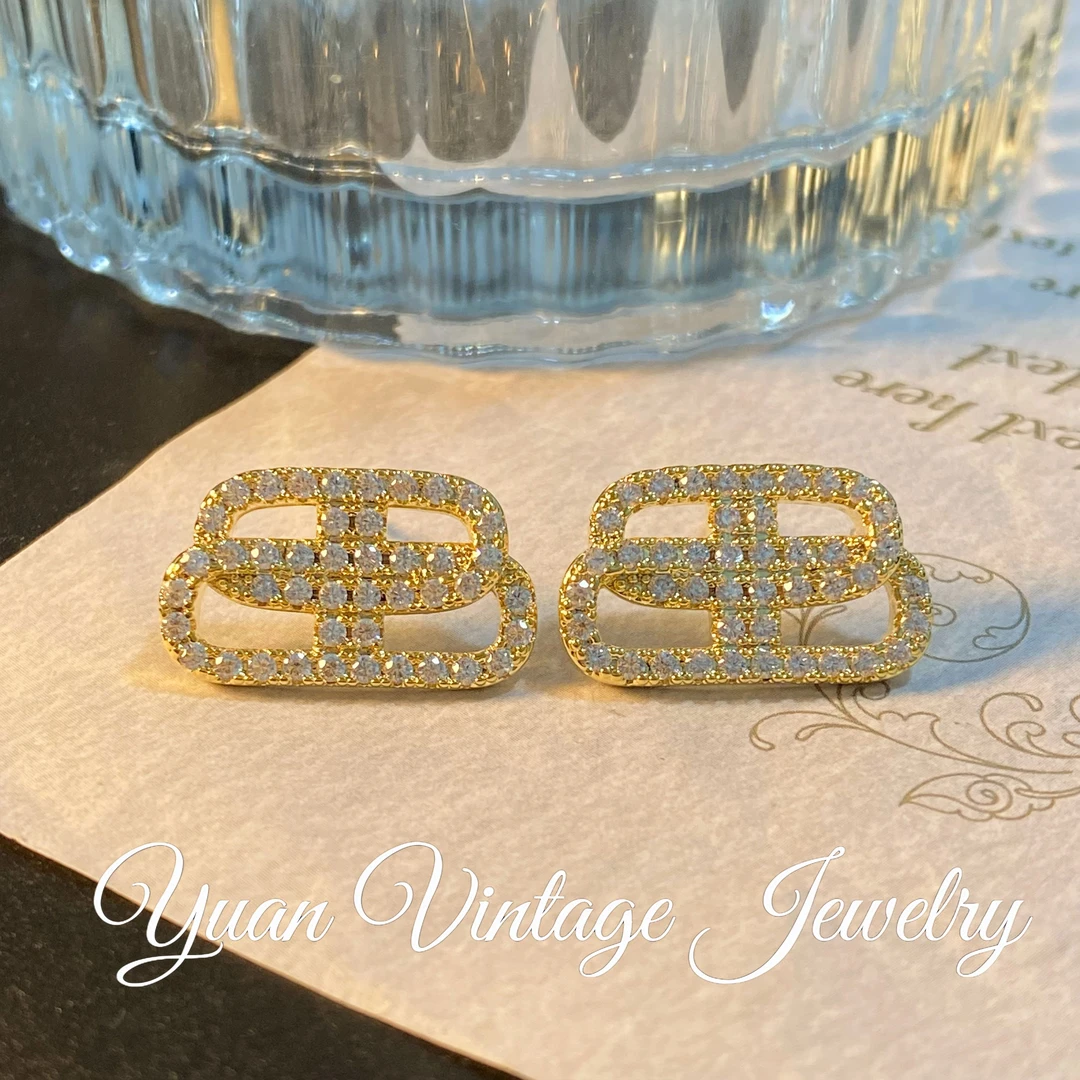 渡K金 E6659法★【星河璀璨】LIWEIKE  爱罗妮  福利限定 耳钉