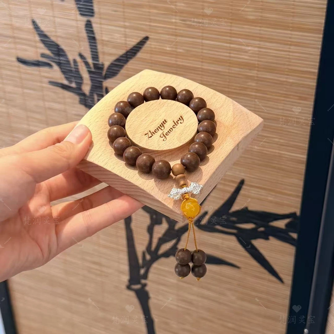 【闻思静观手持】合香珠闻思龙涎 非遗古法设计款送礼手串