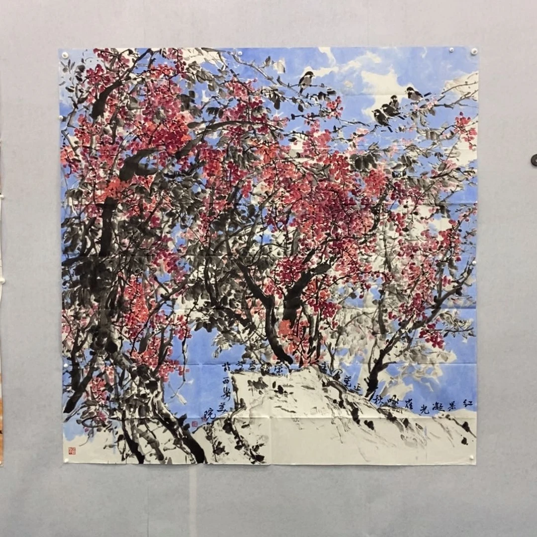 坤***元国画墨鱼精品墨鱼精品